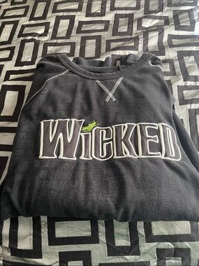 Wicked Black Graphic Sweatshirt - Women's
